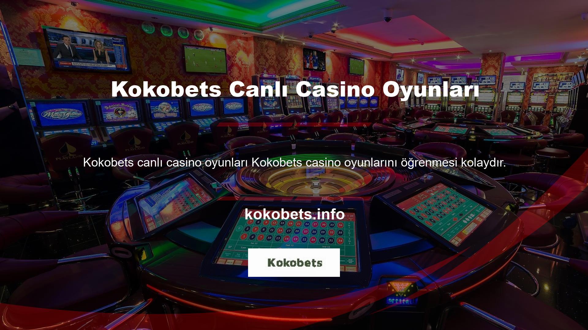 Kokobets Online Casino Oyunları Katılmak istediğiniz masanın URL'sine tıklayarak masaların listesini görüntüleyebilirsiniz